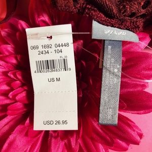 aerie Intimates & Sleepwear - ❤️Aerie Maroon Triangle Bralette NWT aerie Intimates & Sleepwear - ❤️Aerie Maroon Triangle Bralette NWT